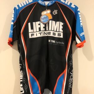 Lifetime Fitness Cycling Jersey Road Bike